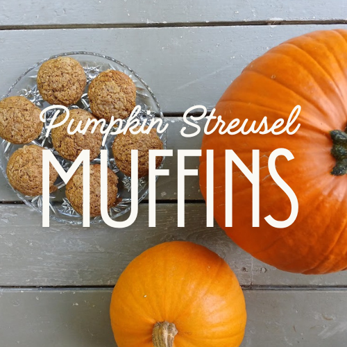 Pumpkin Streusel Muffins (healthy and delicious)