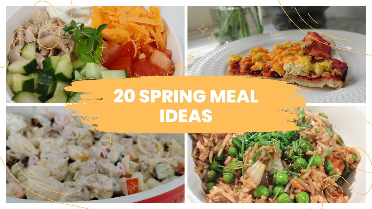 20 Spring Dinner Ideas