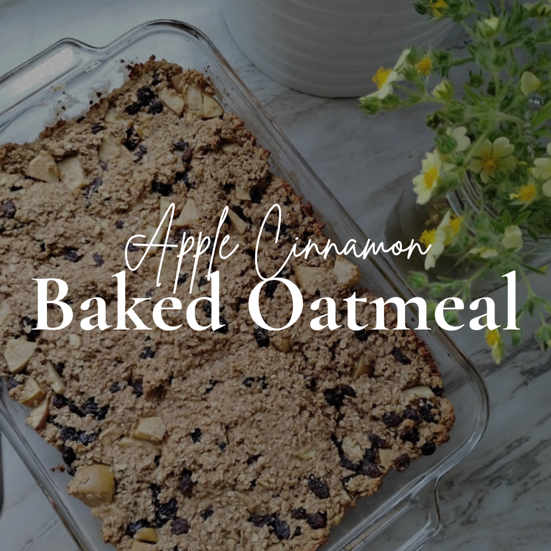 Apple Cinnamon Baked Oatmeal